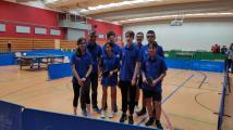 Teamfoto: Leony, Hr.Moßmann, Annabell, Dean, Robert, Tim, Tom, Dave (v.l.)