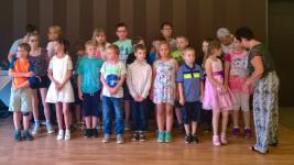 Auftritt der Musik- und Tanzgruppe