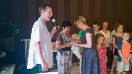 Auftritt der Musik- und Tanzgruppe