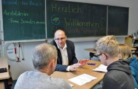 Die Stadtwerke Wernigerode pr&auml;sentierten sich mit einem eigenen Stand