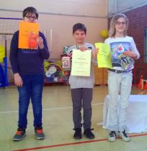 Pl&auml;tze 1&ndash;3 in Klassenstufe 4