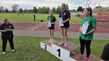 Foto: Impressionen vom 65. überregionalen Sportfest der Förderschulen in Quedlinburg; Leichtathletik; Sprint; Weitsprung; Stoß; Schlagballweitwurf; Staffellauf 8x200m; Siegerehrung einzelner Schüler und Schülerinnen Foto: Impressionen vom 65. überregionalen Sportfest der Förderschulen in Quedlinburg; Leichtathletik; Sprint; Weitsprung; Stoß; Schlagballweitwurf; Staffellauf 8x200m; Siegerehrung einzelner Schüler und Schülerinnen