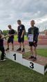 Foto: Impressionen vom 65. überregionalen Sportfest der Förderschulen in Quedlinburg; Leichtathletik; Sprint; Weitsprung; Stoß; Schlagballweitwurf; Staffellauf 8x200m; Siegerehrung einzelner Schüler und Schülerinnen Foto: Impressionen vom 65. überregionalen Sportfest der Förderschulen in Quedlinburg; Leichtathletik; Sprint; Weitsprung; Stoß; Schlagballweitwurf; Staffellauf 8x200m; Siegerehrung einzelner Schüler und Schülerinnen