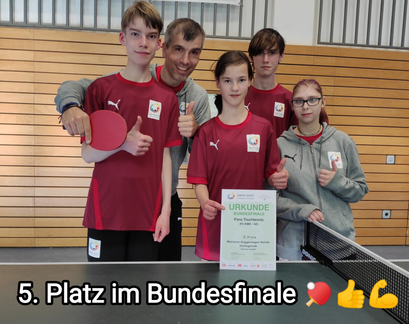 Schulteam 2022 beim Bundesfinale (Foto: Mirko Moßmann)